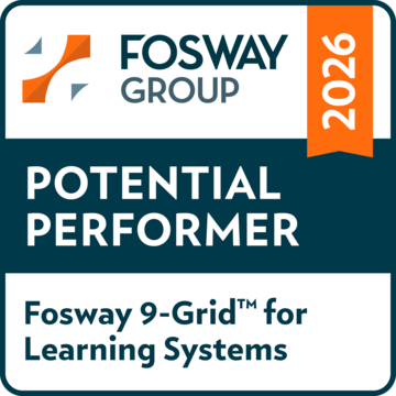 2026 Fosway 9-Grid&trade; for Learning Systems, Potential Performer badge